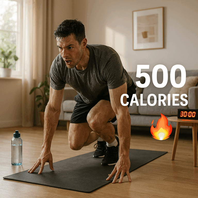 Home Workout That Burns 500 Calories in 30 Minutes