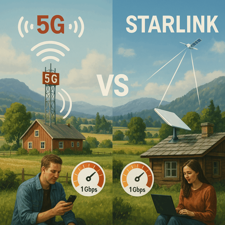 5G vs Starlink