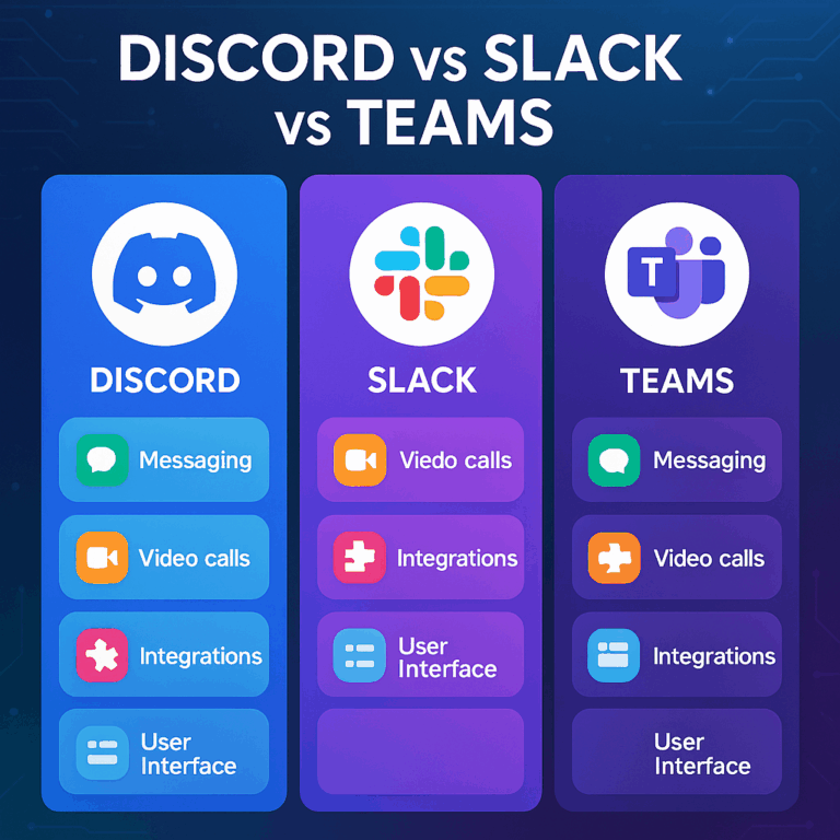 Discord vs Slack vs Teams