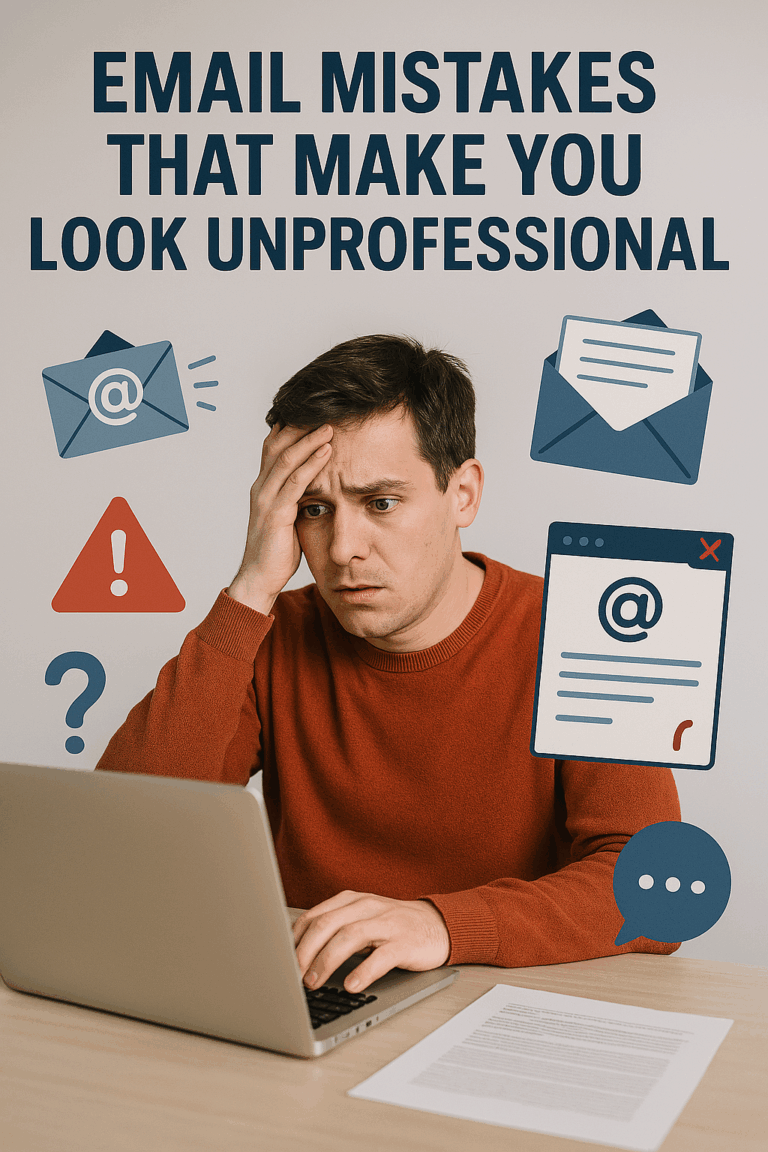 Email Mistakes That Make You Look Unprofessional