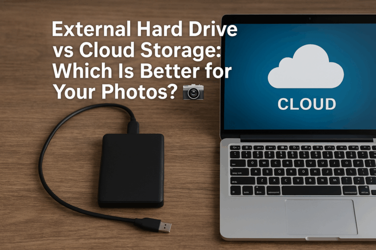 External Hard Drive vs Cloud Storage