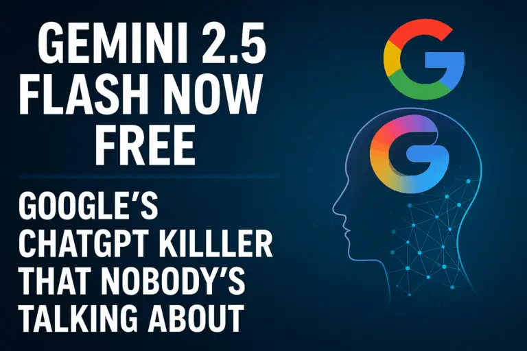 Gemini 2.5 Flash Now FREE