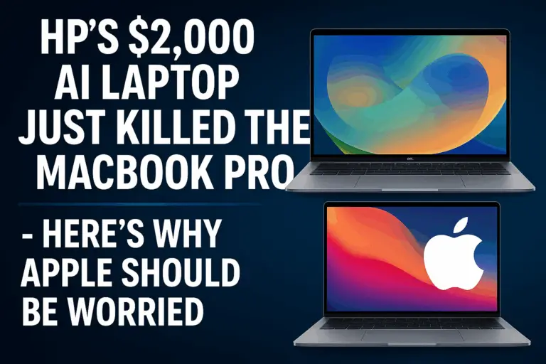 HP’s $2,000 AI Laptop Just Killed the MacBook Pro