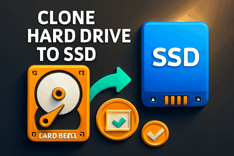 How to Clone Hard Drive to SSD