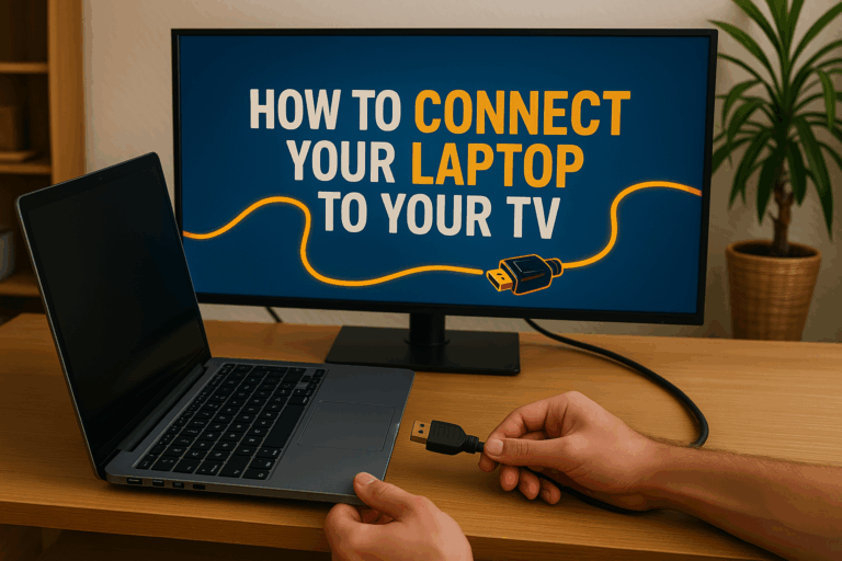 How to Connect Your Laptop to Your TV