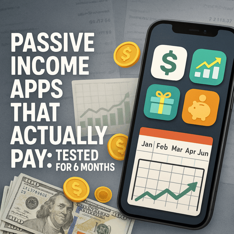 Passive Income Apps That Actually Pay