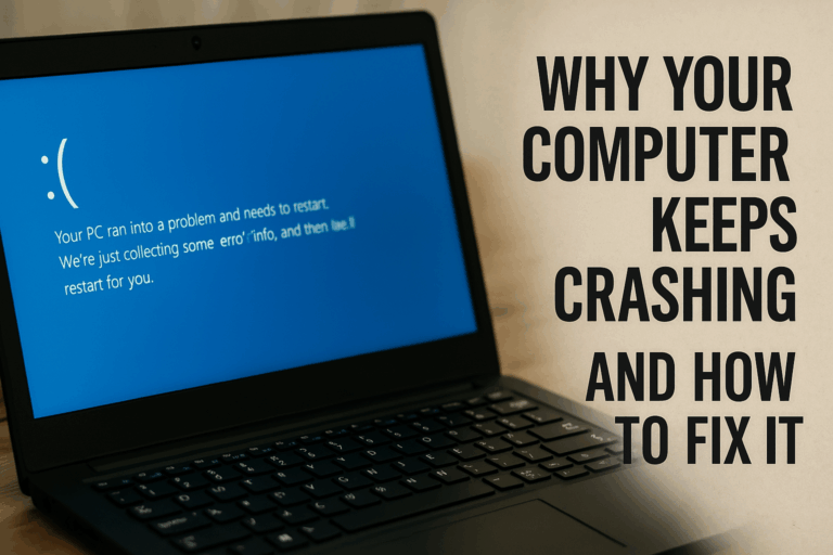 Why Your Computer Keeps Crashing and How to Fix It