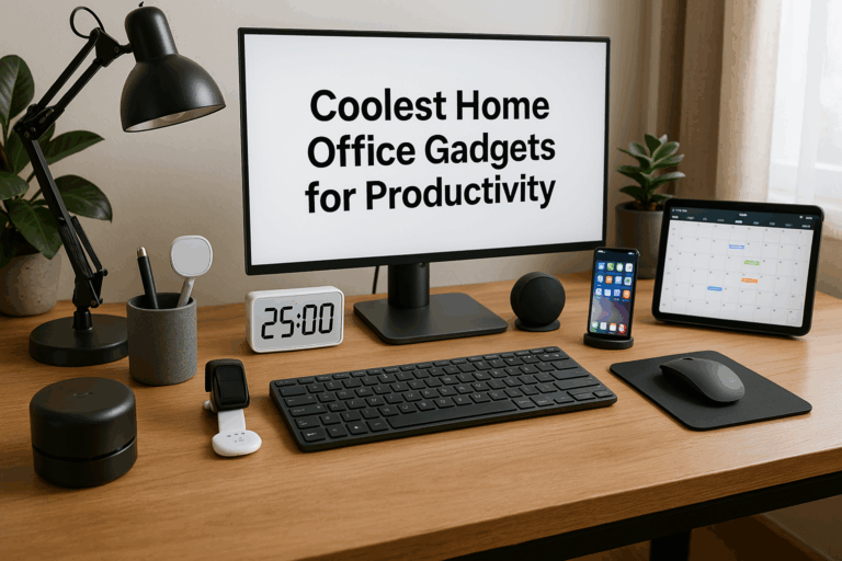 Coolest Home Office Gadgets for Productivity