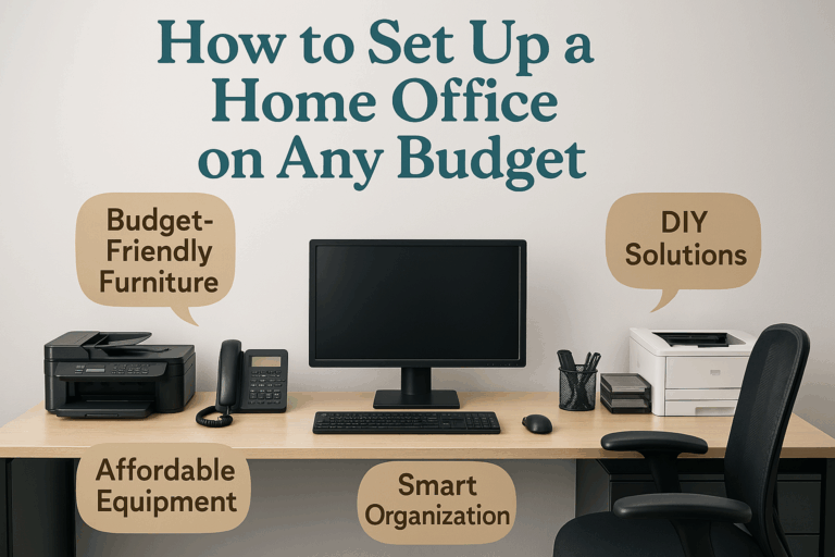 How to Set Up a Home Office