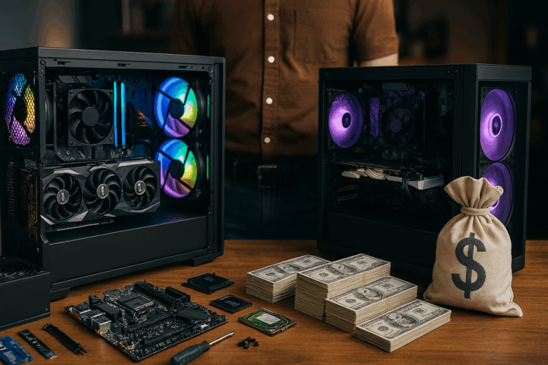 I Built a PC vs Bought Pre-Built