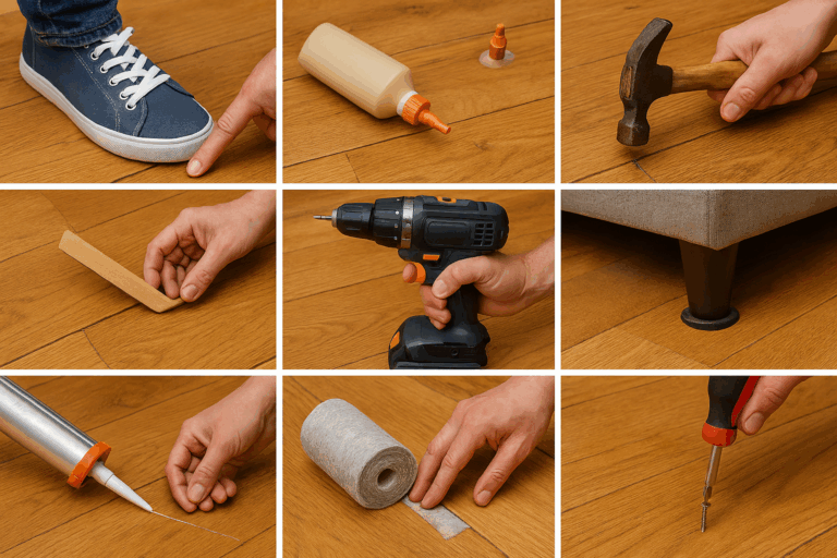 How to Fix Squeaky Hardwood Floors