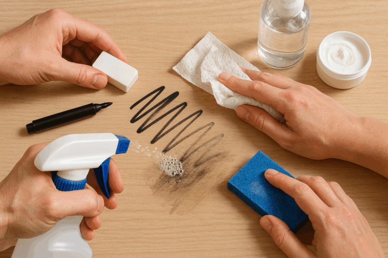 How to Remove Permanent Marker from Any Surface