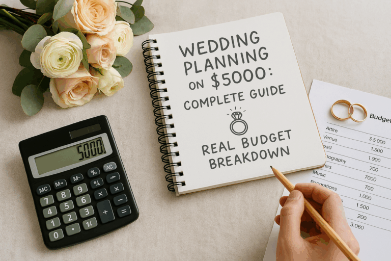 Wedding Planning on $5000