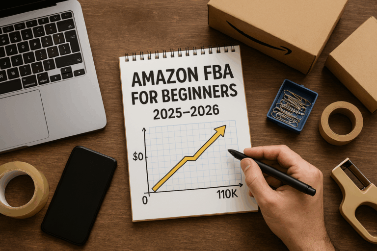Amazon FBA for Beginners 2025-2026: Complete $0 to $10K Guide
